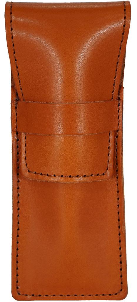 Red Brown Tochigi Leather Pen Case 1 3 2 Slim Large Capacity Korean Cute Stylish Made In Japan Leather Tochigi Leather Genuine Leather Leather Tanned