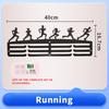 Factory Direct Custom Large Wall Hanger Metal Medal Display Rack for Bulk Medals & Awards Storage