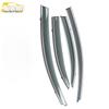 3D Stainless Steel Rain Guard Trim for Lancer - Decorative Car Accessories