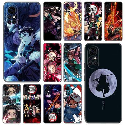 Capa de celular Anime Demon Slayer para Huawei Honor 60 50 SE 30S Mate 30 20 10 Lite 40 Nova 9 8 Pro Y60 8i 7i 7SE 5T Capa Premium