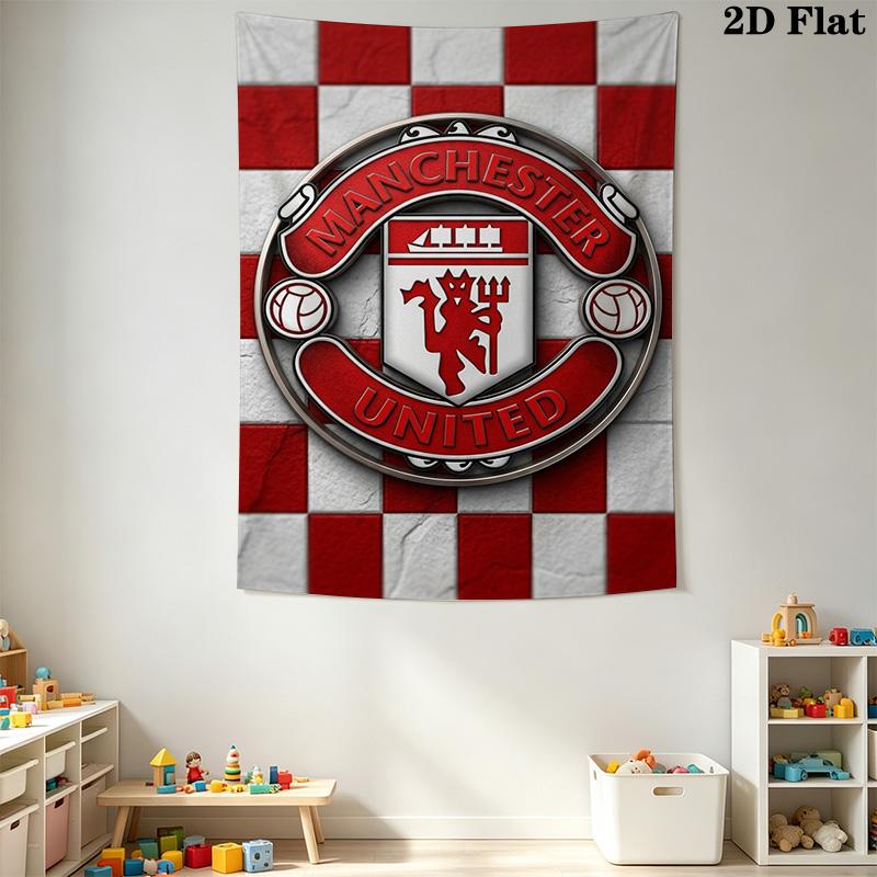 Manchester United Century Glory Threepiece Set 1 Duvet Cover 2 Pillowcase Without Core Soft And Comfortable Duvet Cover And Pillowcase