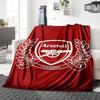 Arsenal Crest Blankets Flannel Printed Breathable Warm Throw Blanket for Home Office Bedspreads 0708a33