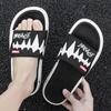 Slippers men's summer new fashion outer wear beach shoes soft sole outdoor personality couple cool slippers women