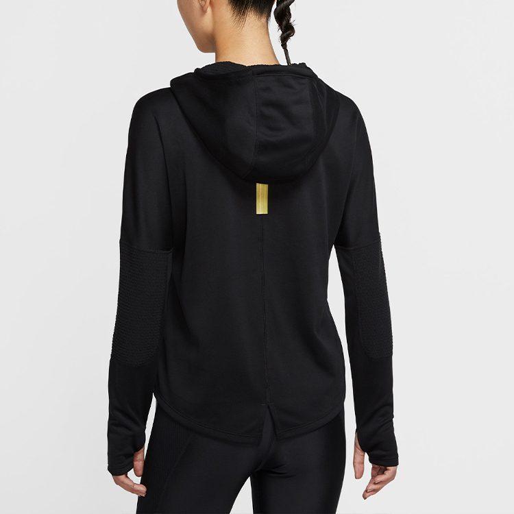 Nike Sweatshirts Women's Black Hooded Moderate Regular CZ1616-010