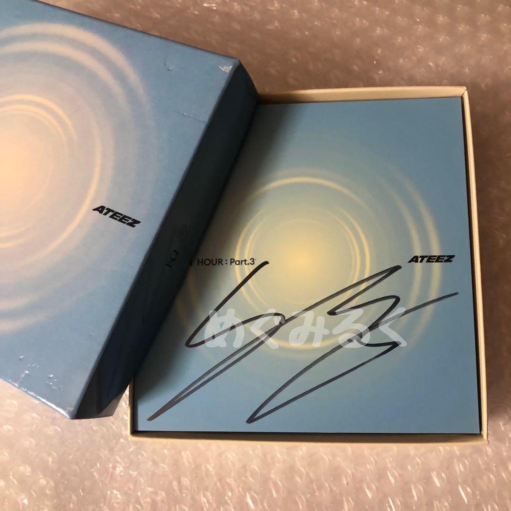 [USED] ATEEZ Autographed Album GH3 Mingi