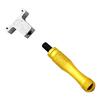 2-in-1 Doppelzweckschlüssel aus Aluminiumlegierung und Manganstahl, ideal für Reparaturen zu Hause, am Auto und für die Elektronikmontage