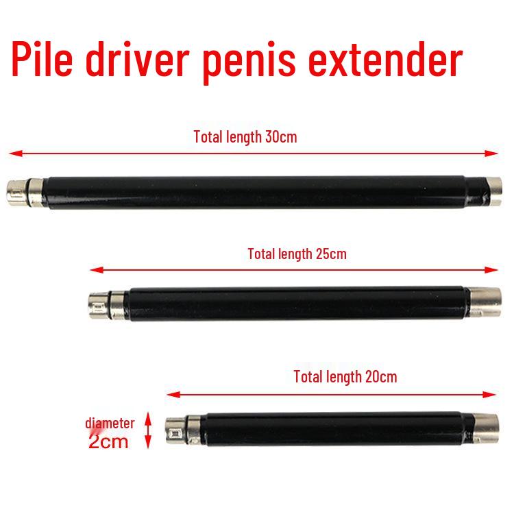 Spine-Shaped Deformable Extension Rod with Three-Hole Suction Cup, Connectors, and Accessories: Unisex Adult Toy