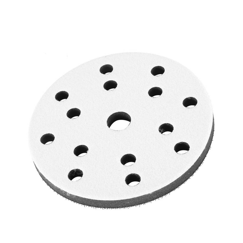150mm Diameter Soft Buffer Sponge Interface Cushion Pad for Sanding Pads (17 Holes)