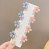 2023 Summer Camellia Mini Hair Claw Clip for Girls