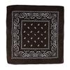 Trifong Bandana Brown Paisley Handkerchief Adults Cotton 100% Cotton Cashew Pattern Bandana Men's Unisex Braun 55cm x 55cm