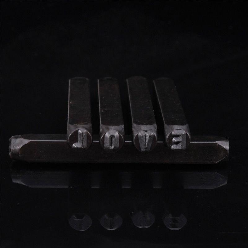 Premium Quality Alphabet And Number Stamps Craft Set For Metal And Leather Projects