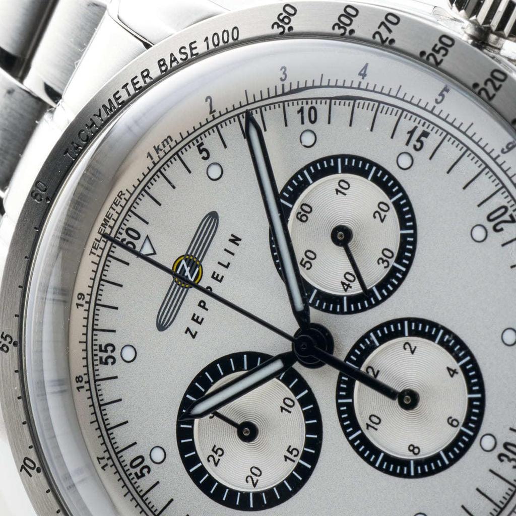 ZEPPELIN 100th Anniversary Series Japan Limited Chronograph Watch 8894M-1