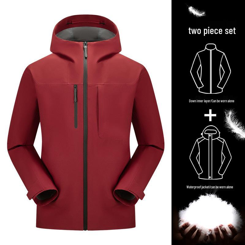 Customized Windproof/Waterproof Jacket with Logo Printing for Men & Women - Ideal for Corporate Group Purchases