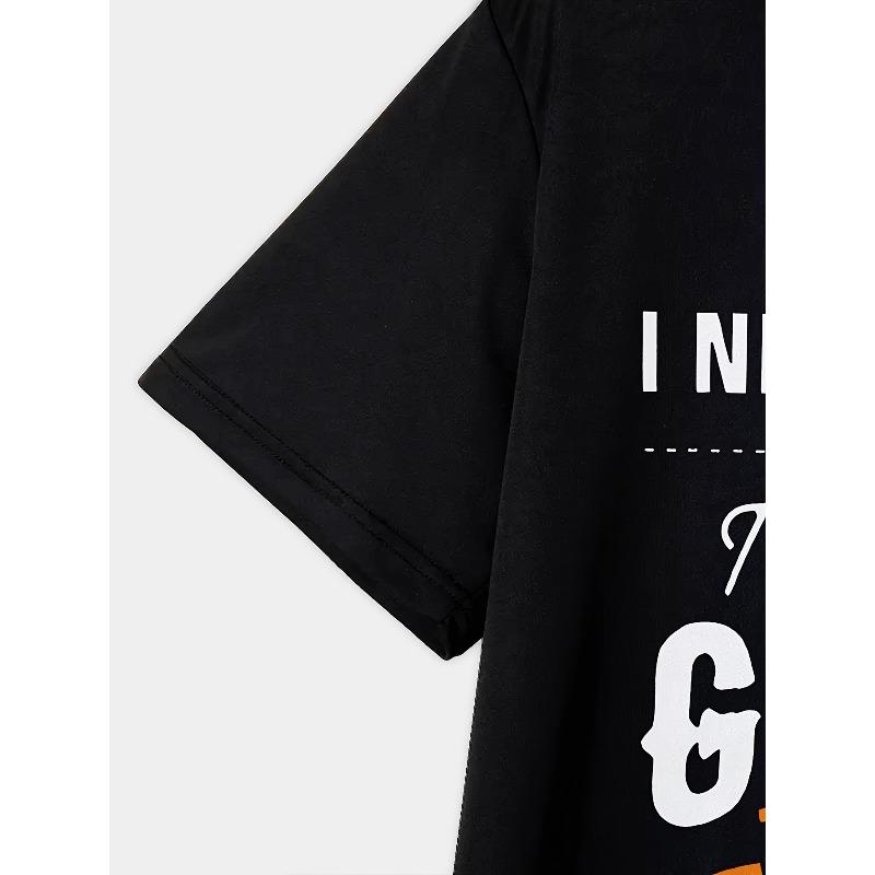 European Sizes Stylish Summer Men'S Patterned T-Shirts with Short Sleeves for The Summer
