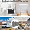 Campers HVAC Vent Cover Replacement with Filters Therm Air Conditioner Grille Replacements for 3104928.019