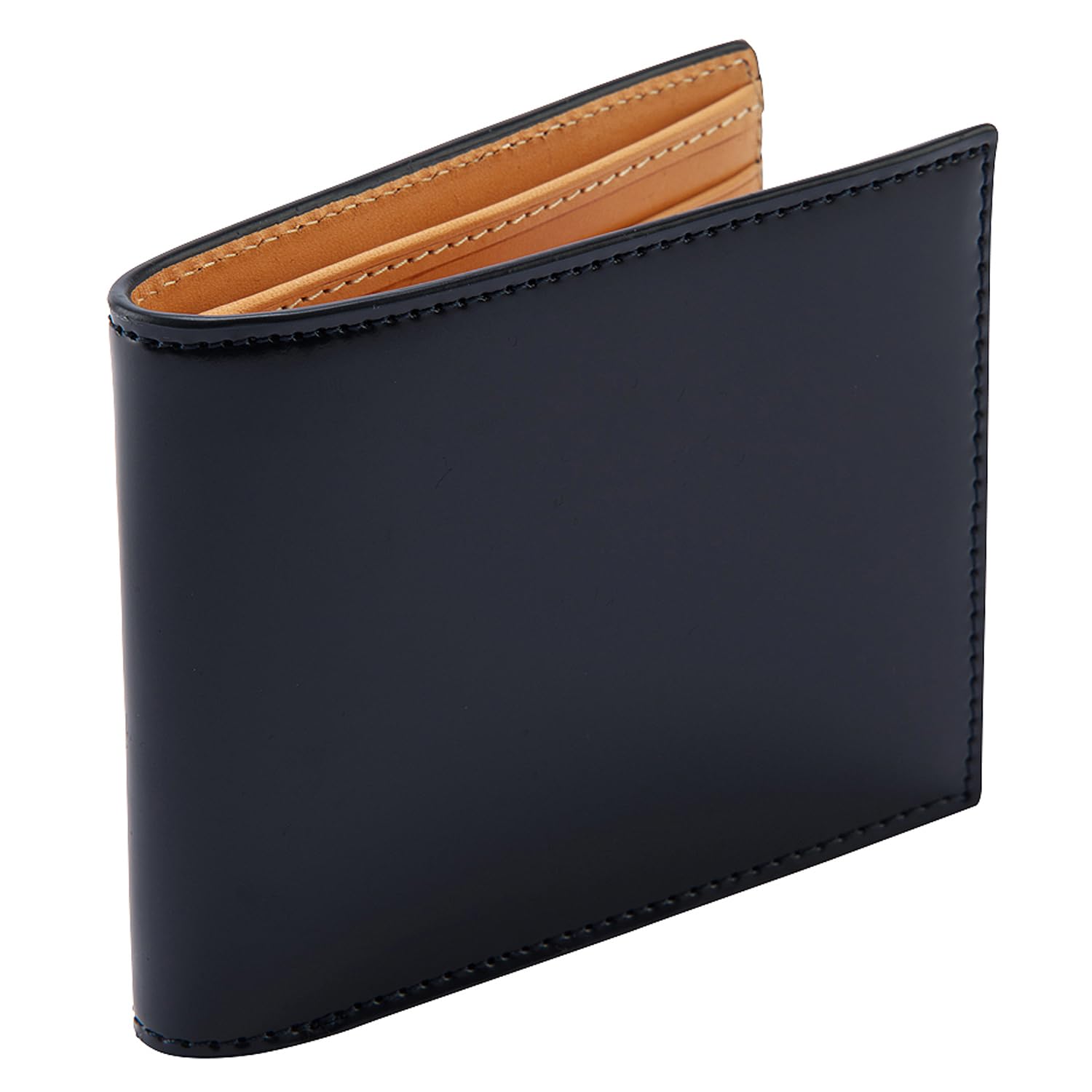 

Golbe Men s Cordovan Wallet (Navy)