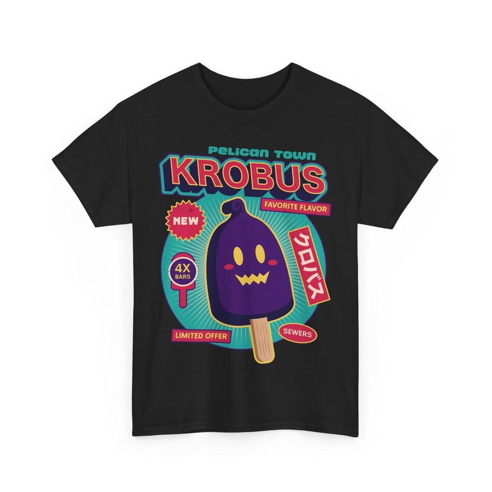 

Krobus Ice Cream Unisex T-Shirt. Stardew Valley Video Game. Farming Simulator. M