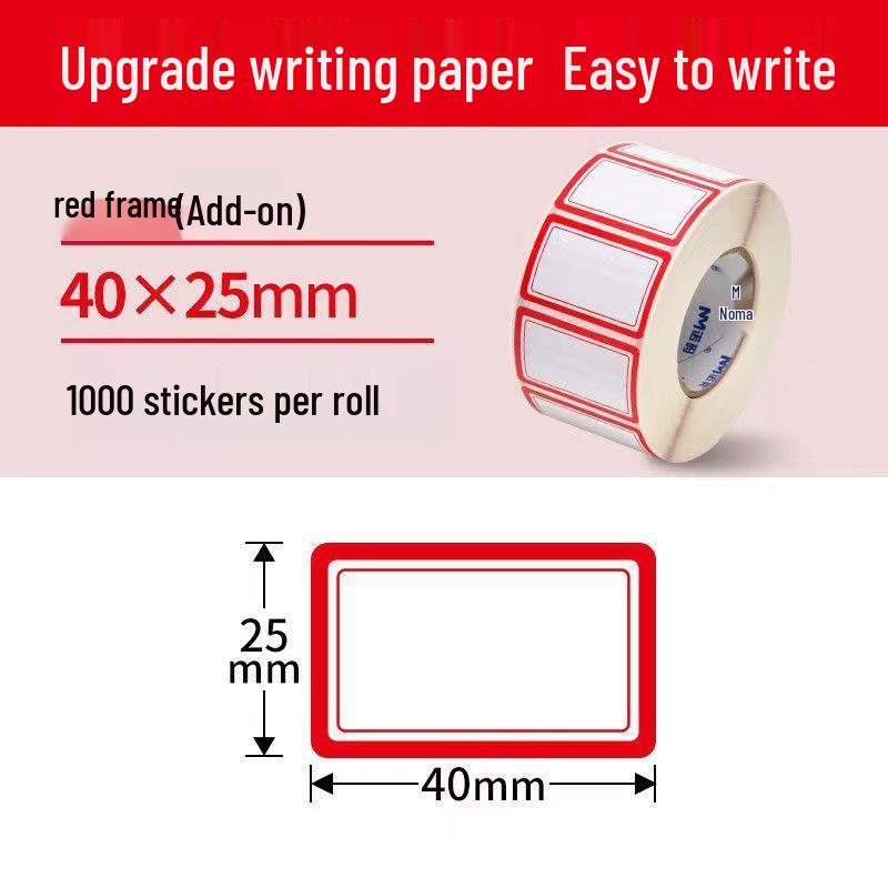 Waterproof Self-Adhesive Name and Memo Label Stickers for Classification and Marking