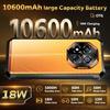 Oukitel G7 Smartphone Robusto Android 16, 16GB+64GB/1TB, 10600mAh, Display 6.52", Fotocamera 16MP, 4G Dual SIM/IP68/IP69K/GPS/OTG/Impronta Digitale