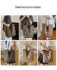 Borsa a Tote in Tela con Stampa Leopardo: Moda Donna 2026, Grande Capacità, Borsa a Spalla Casual per Autunno/Inverno.