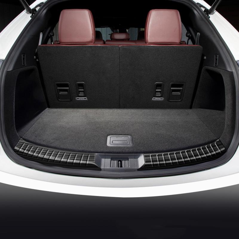 RHD LHD For Mazda CX9 CX-9   Stainless Steel Rear Bumper Protector door Sill Trunk welcome Tread Plate Cover accessories