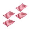 1/12 Doll House Vintage Style Wooden Patio Bench & Cushion Furniture Set for Living Room Life Scene