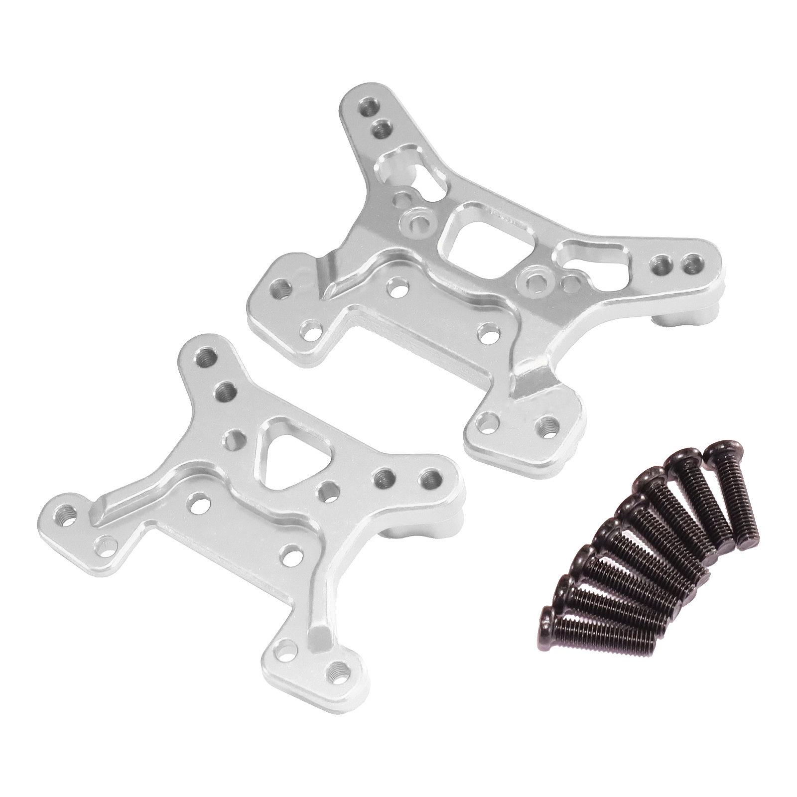 

Lelalo 1/14 & 1/12 Кріплення амортизаторів для радіокерованих автомобілів Wltoys 144016 & 144018 срібний