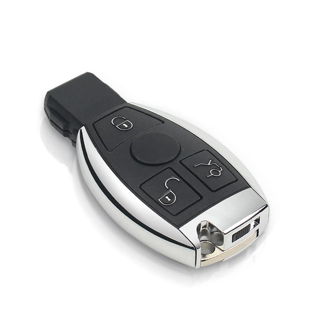 KEYYOU Smart Remote Car Key Fob For Mercedes Benz A B S E Class Support BGA NEC Chip 315/433.92MHz 2/3 Buttons
