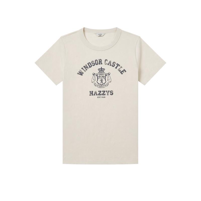 HAZZYS Women's Printed Short Sleeve T-Shirt ASTSE0DBE58