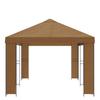 Garden Pavilion 6 X 3 M Beige Polyester and Steel 190