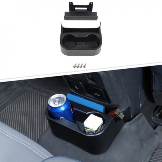 

Rear Back Water Cup Holder Storage Box Organizer For Ford Bronco + 4Door