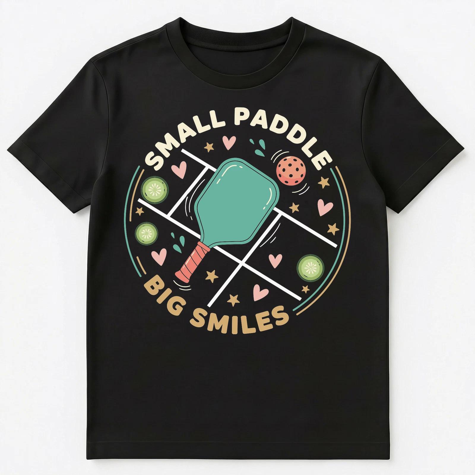 

Pickleball Enthusiast Happy Game Paddle Unisex T-Shirt 4XL