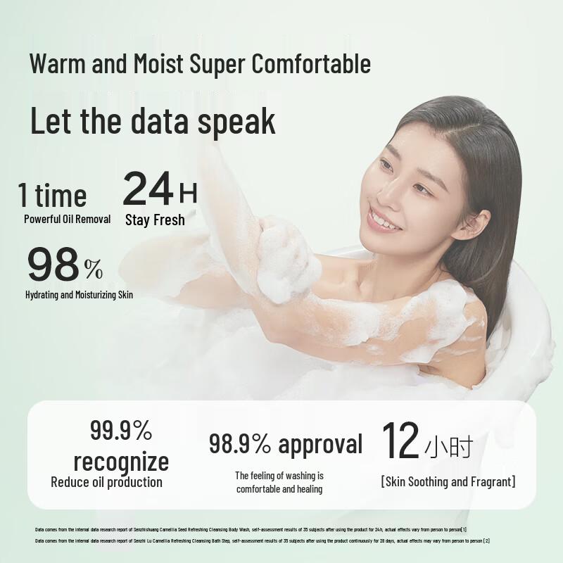 Sen Zhi Lu Kameliensamen Haar- & Körperwaschset