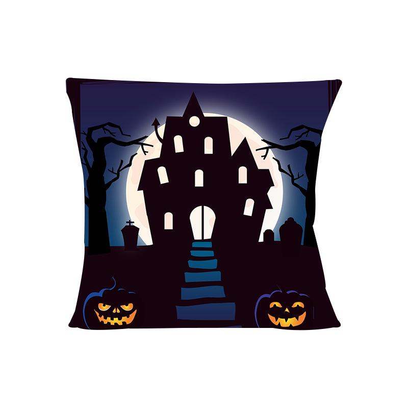 Copricuscino da divano zucca di Halloween nordico