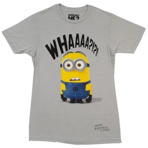 Despicable Me 2 Minion Whaaa?!?! Licensed  Children s T-shirt 130