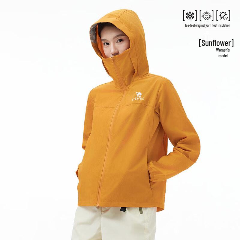 CAMEL Muguang Women s Outdoor UPF50+ Sun Protection Jacket M