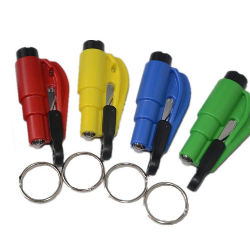 Portable Mini Car Safety Hammer Keychain - Emergency Window Breaker & Escape Tool, Easy to Store & Carry