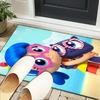 Rainbow Kingdom Adventure Office Rug Chair Mat, Game Carpet, Suitable for Front Door, Bedroom, Living Room, Desk, Holiday Gift