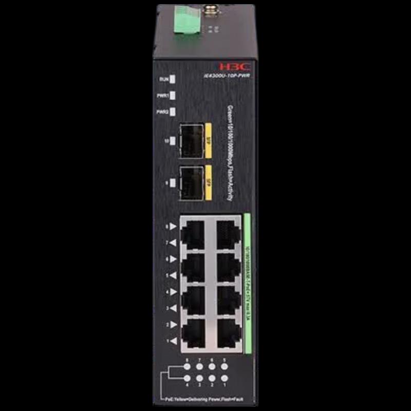 H3C IE4300U Series 10-Port Gigabit Industrial PoE Switch