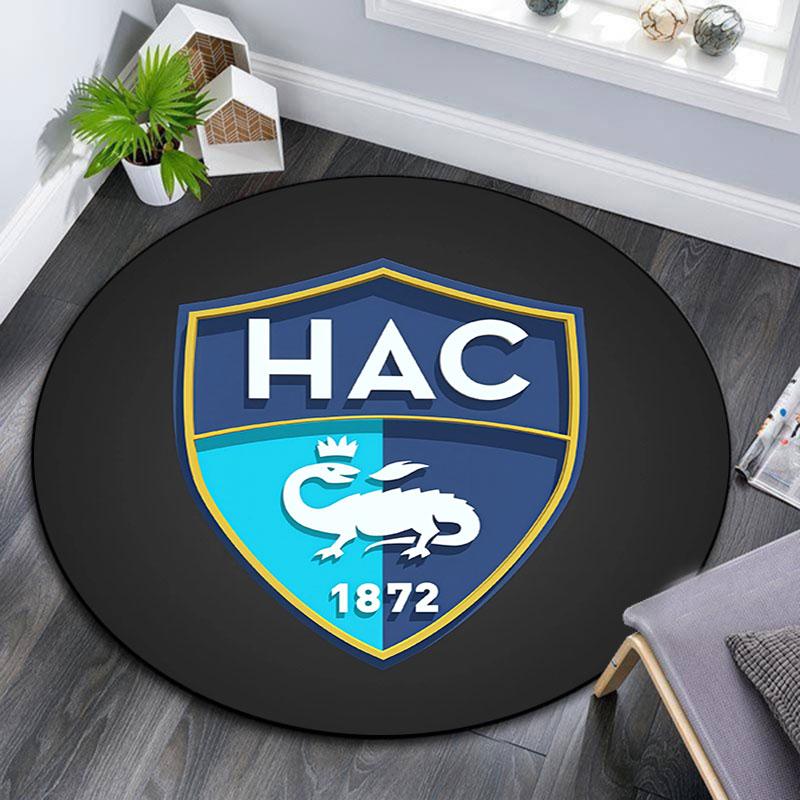Le Havre AC,Round Area Rug,Carpet Rug for Living Room Bedroom Sofa Playroom Decor,Non-slip Floor Mat