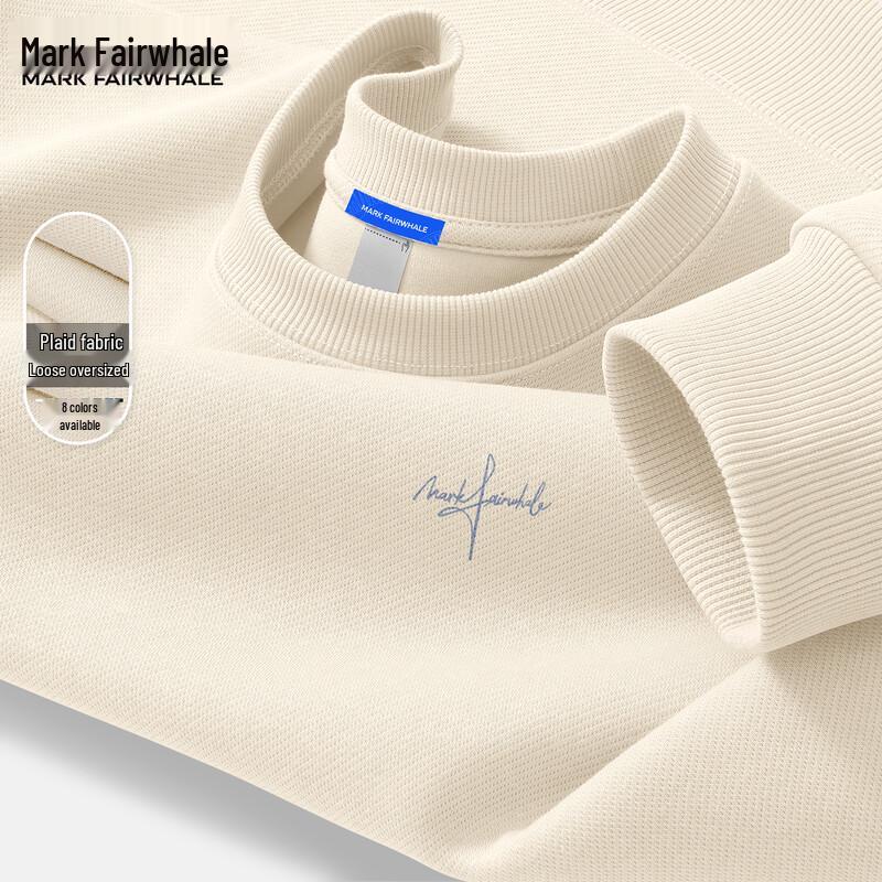 Mark Huafei Men's Crewneck Loose-Fit Sweatshirt