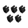 5Pcs Portable Fishing Rod Clip Club Fishing Poles Storage Rack Clamps Holder Billiards Snooker Cue Locating Clip