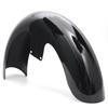 Motorcycle 19" Black Wheels Wrap Front Fender Mudguard Heavy-Duty Steel For Harley Touring Road King Electra Street Road Glide