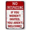 Exclusive Vintage 3D “Beware” Metal Sign - Premium Quality Metal with Eye - Catching 3D Design, Ideal Wall