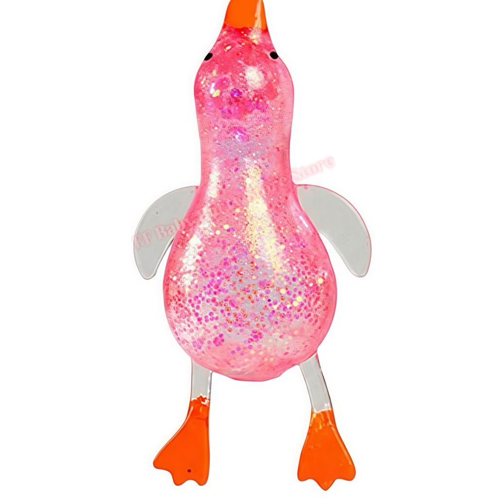 Glitzer Kristall Schwan Ente Squishy Spielzeug Langsam Aufgehend Weich Stressabbau Kneten Fidgets Schreibtisch Dekoration Kinder Erwachsene Geburtstagsgeschenke