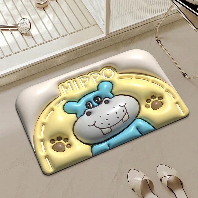 Dada Quick-Dry Anti-Slip Water-Absorbing Bathroom Mat 45*70 cm
