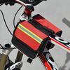 Bicycle Saddle Bag Large Capacity Cloth Front Opening Bicycle Oxford Waterproof Flip Beam Cycling Pannier