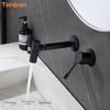 Tenban Rotatable Wall-Mounted Copper Gunmetal Faucet for Hot & Cold Washbasin.