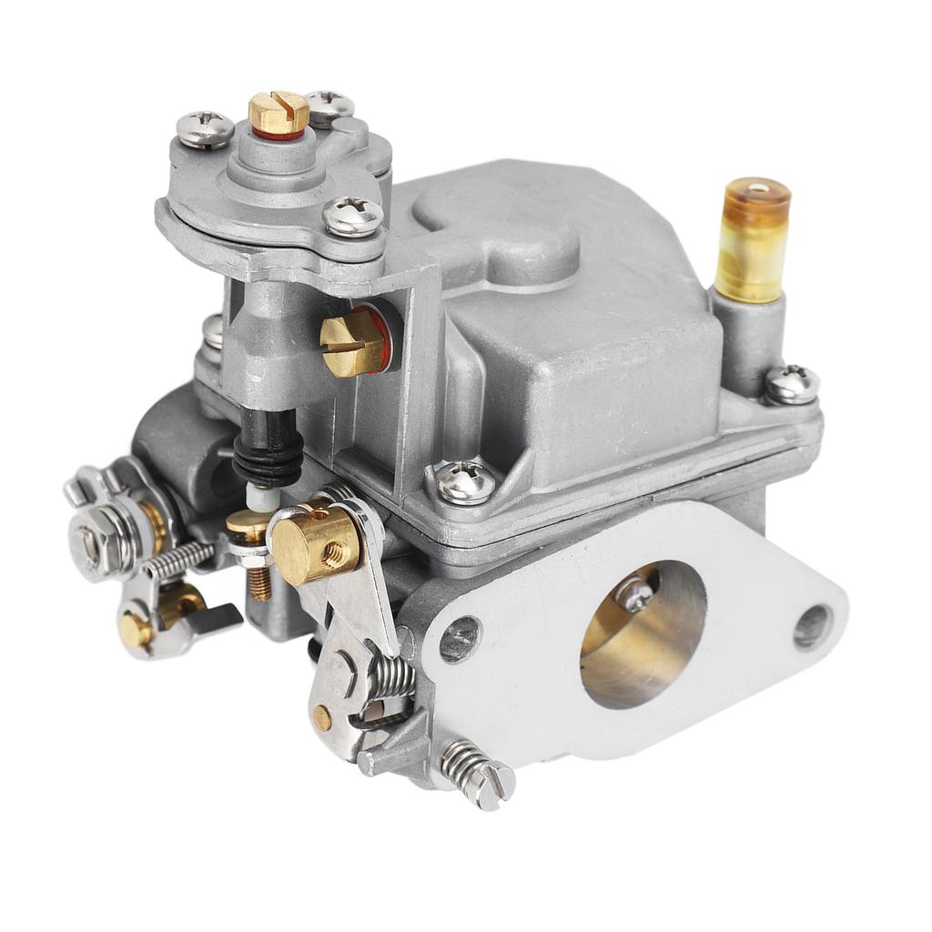 Outboard Engine Carburetor 66M 14301 10 Carburetor Replacement for 4 Stroke 15 Horsepower Outboard