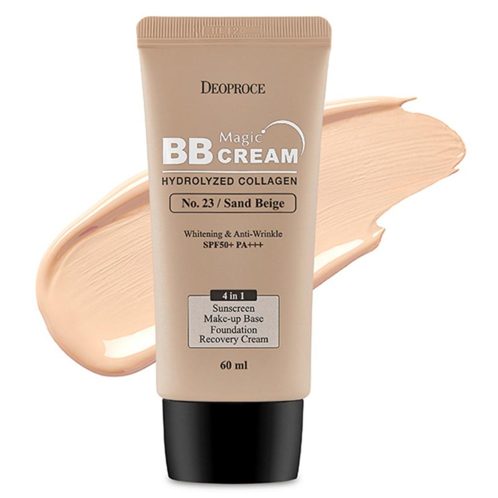 

Deoproce Magic BB Cream SPF50+ PA+++ 60 мл, Нет. 23 Песочно-бежевый, 1 шт.